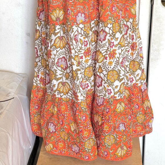 dRA Los Angeles Dress Small Bohemian Boho Cottagecore Prairie  Cottage Peasant - Picture 5 of 16